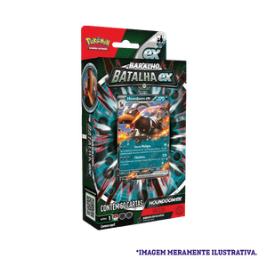 Deck De Batalha Pokémon Houndoom Ex