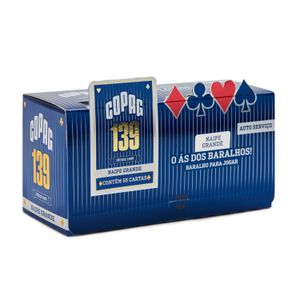 Baralho 139 Tradicional Caixa Dúzia Naipe Grande Copag