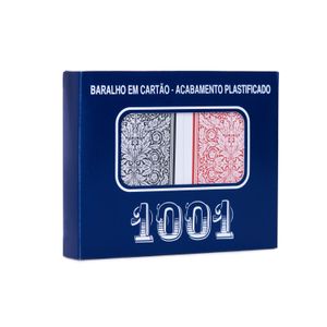 Baralho Estojo Duplo 1001